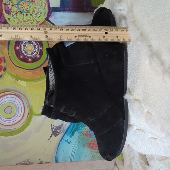 Toms Desert Wedge Black Women's SZ 8.5 - Picture 10 of 10